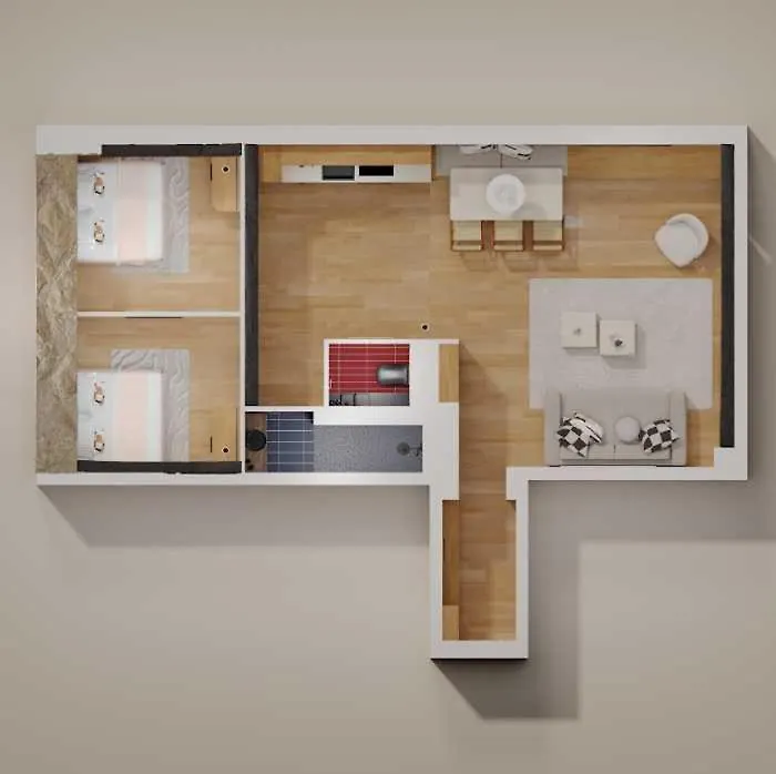 Apartment Refurbished - 2br-6p - Chatelet Paris