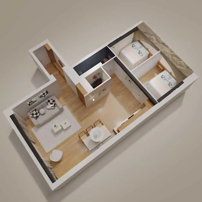 Refurbished - 2br-6p - Chatelet Lägenhet